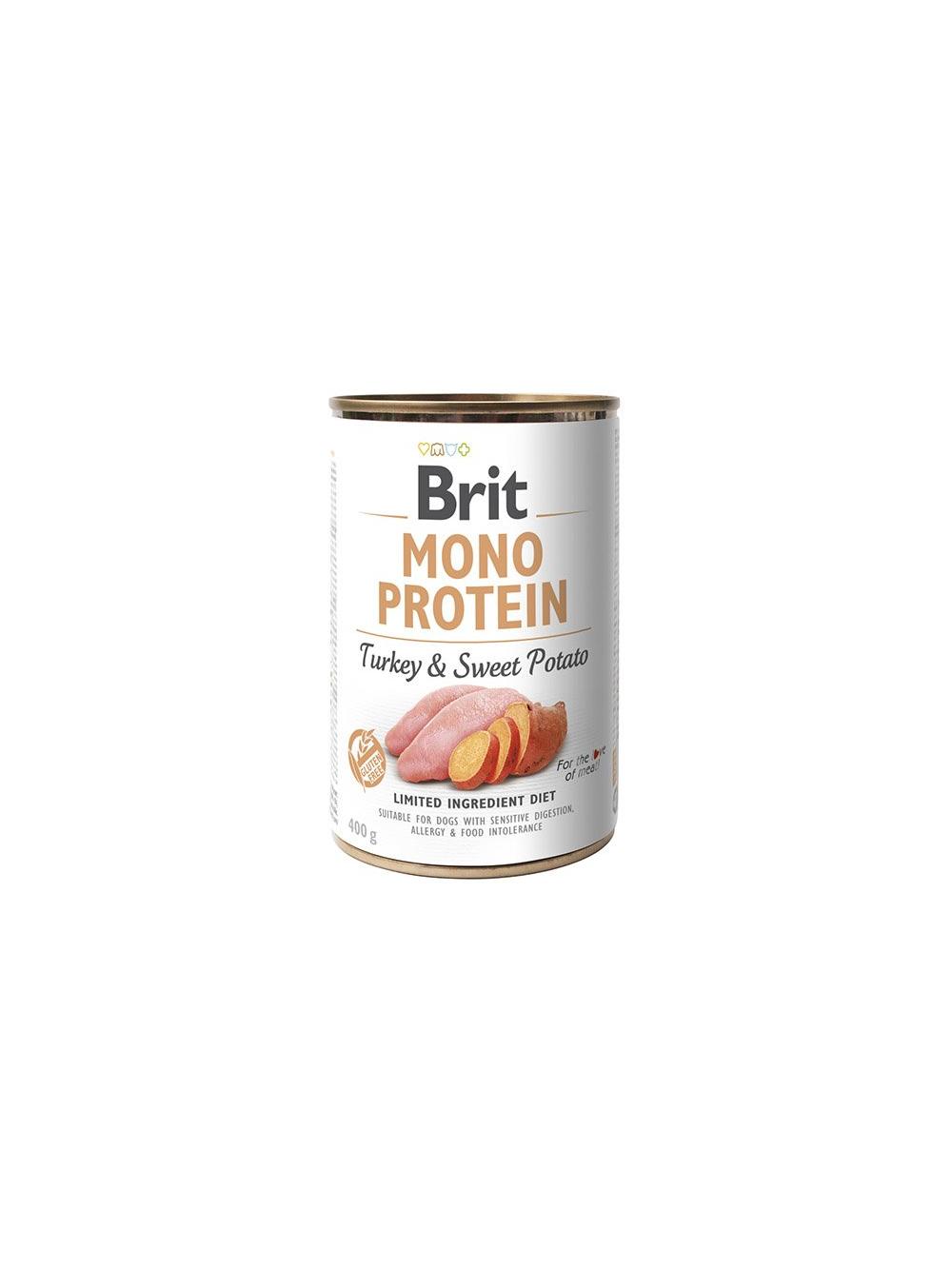 BRIT MONO PROTEIN MIX SMAKÓW 30x400g