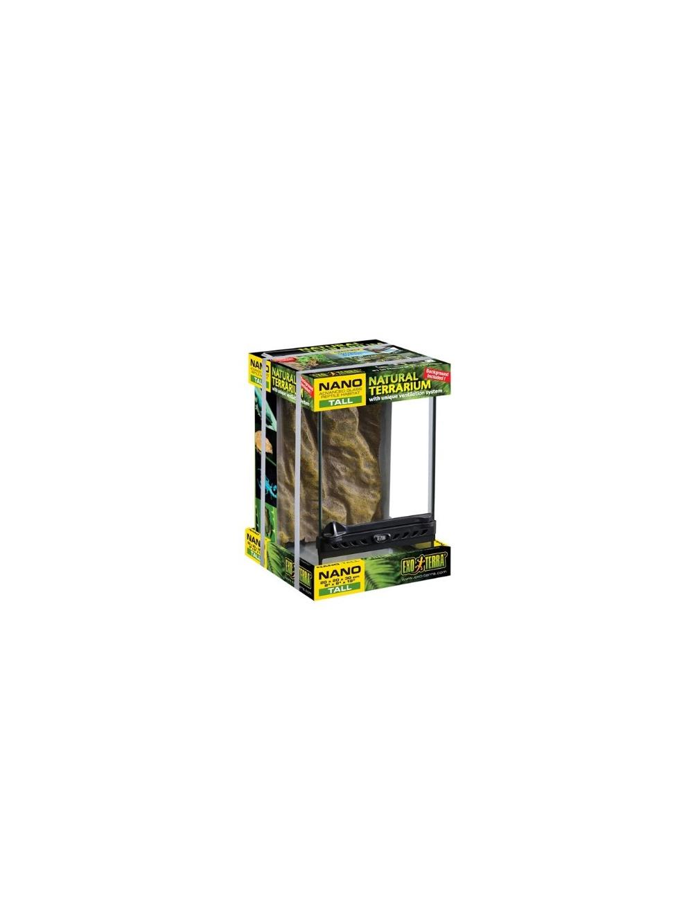 EXOTERRA Terrarium szklane NANO- high, 20x20x30cm