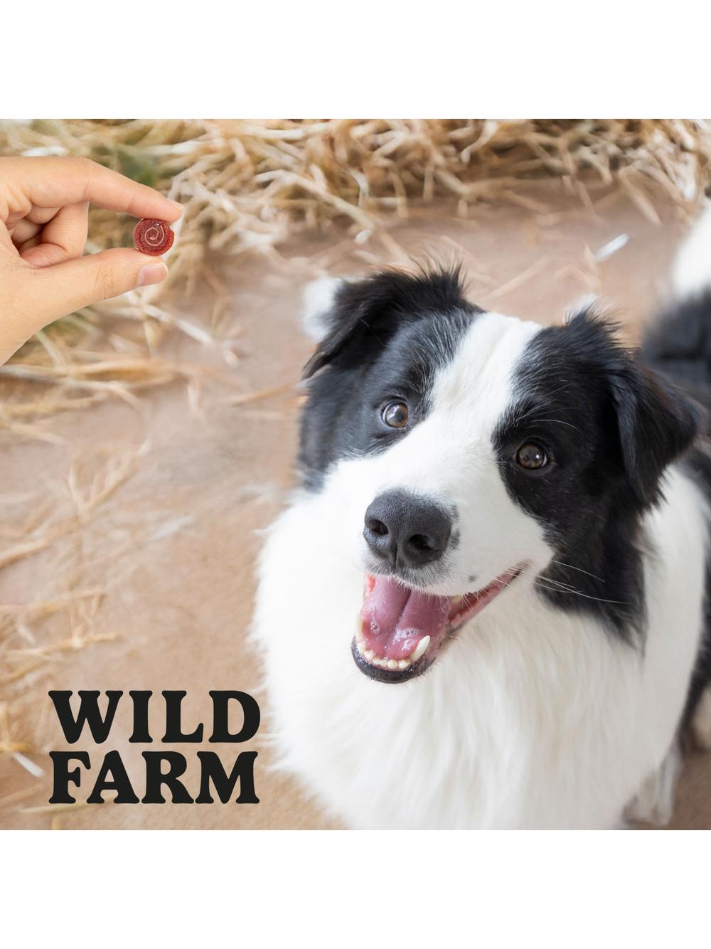WILD FARM rollsy jagnięcina 500g przysmak dla psa