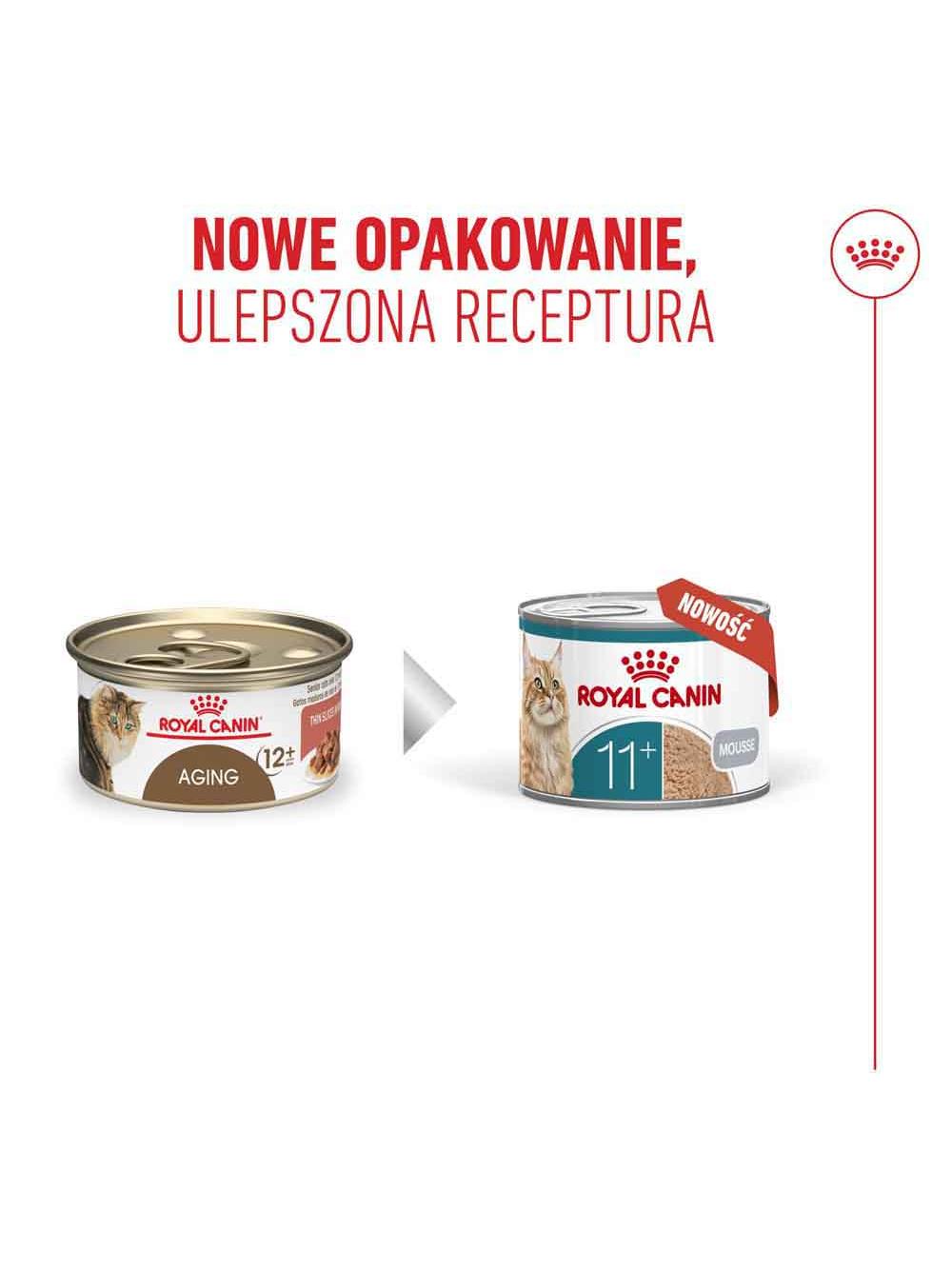 ROYAL CANIN mokra karma dla kotów, Senior Ageing 11+,can 85 g