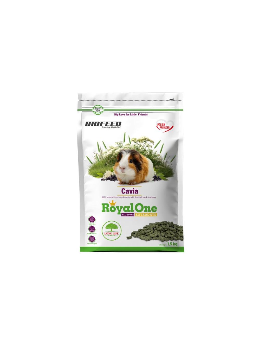 Bioofeed ROYAL ONE CAVIA 1,5kg dla kawii domowej