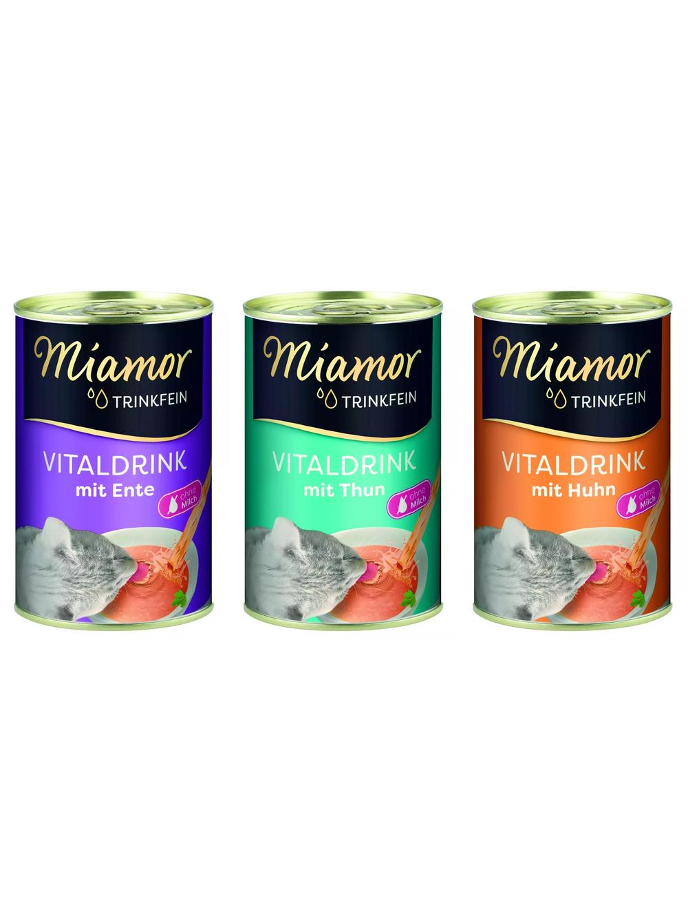 Miamor VitalDrink Mix smaków 3x135ml