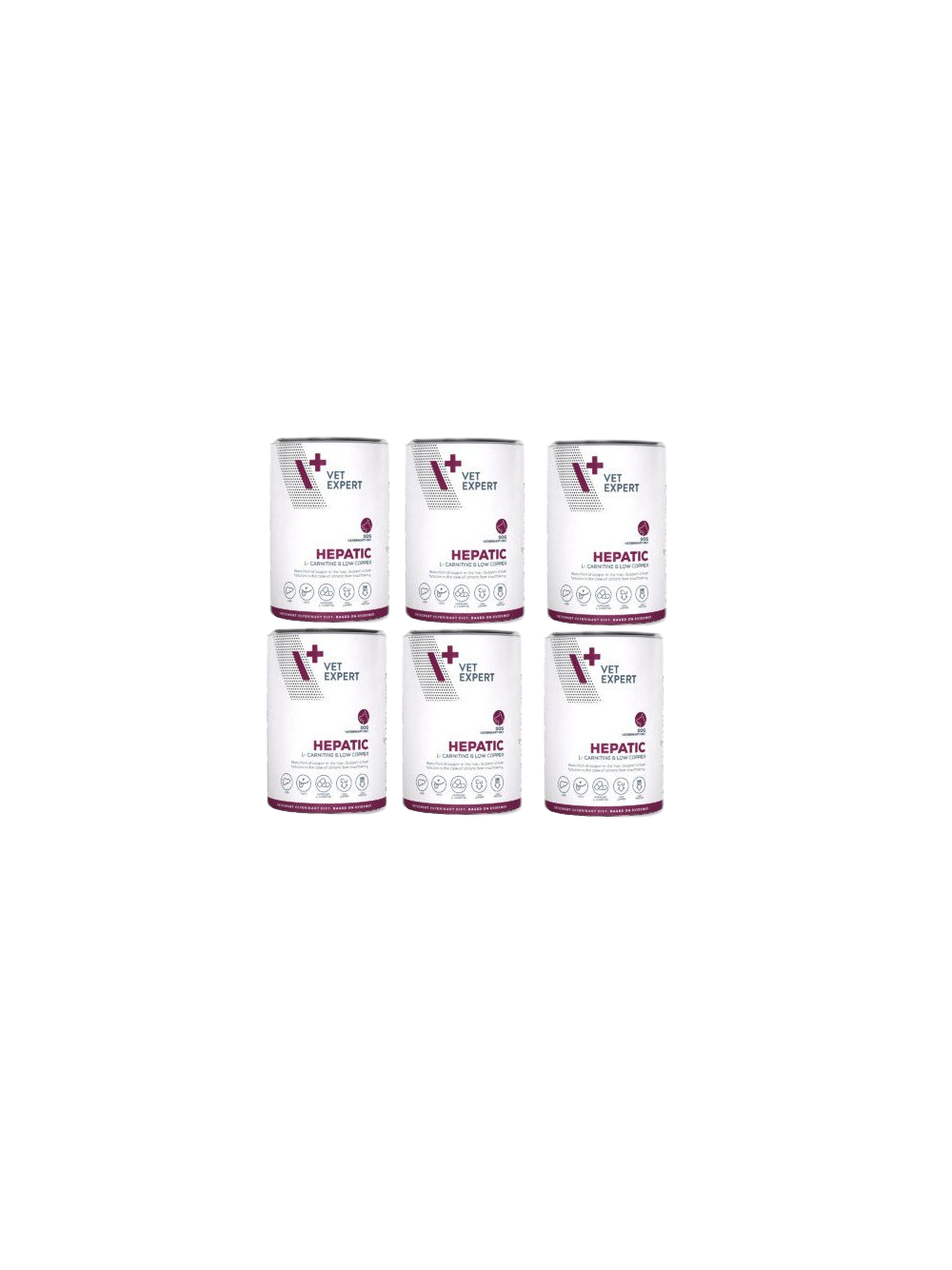 VETEXPERT Hepatic Dog 6x400g