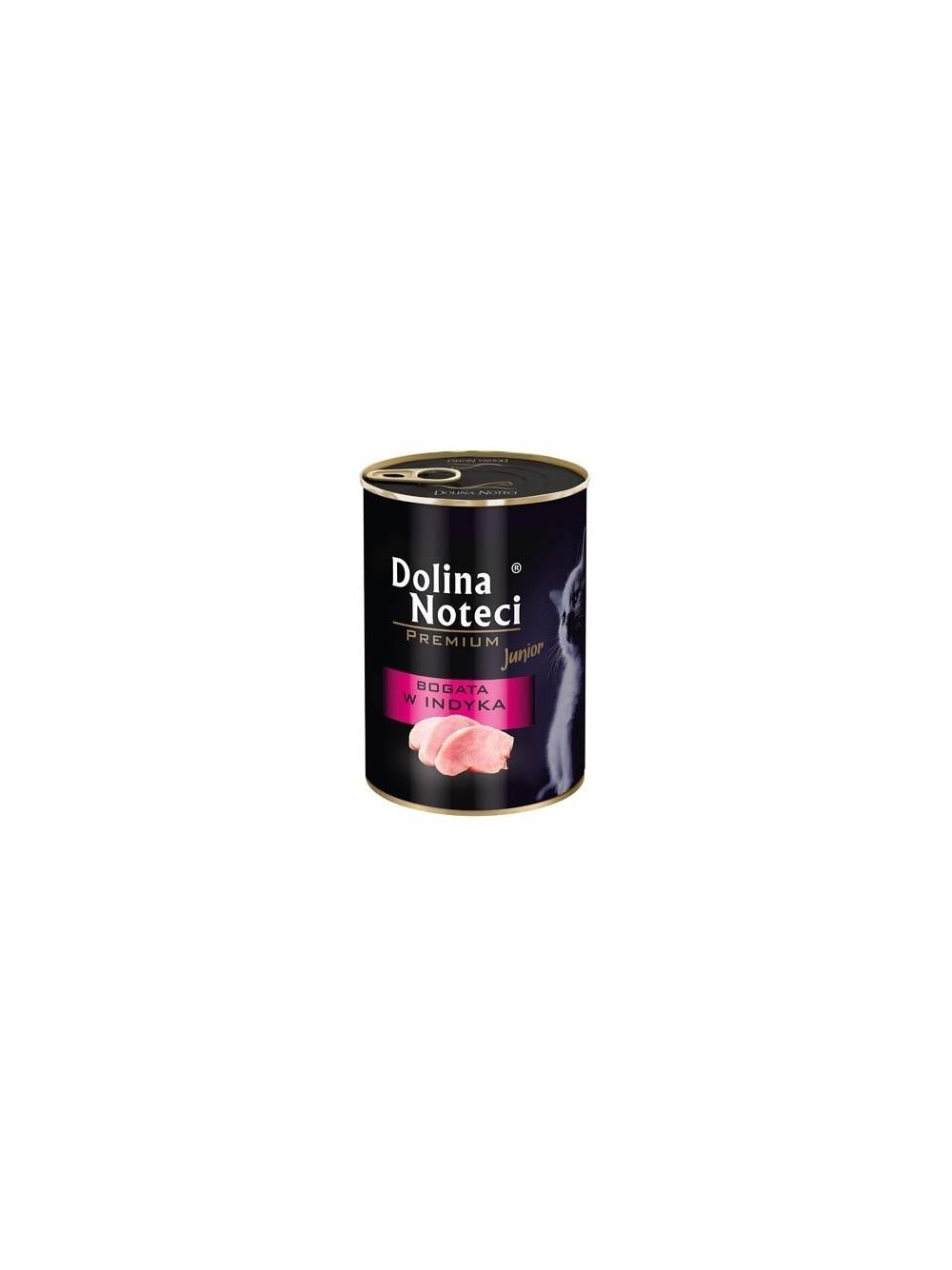 Dolina Noteci Premium Junior dla kota bogata w indyka 400g