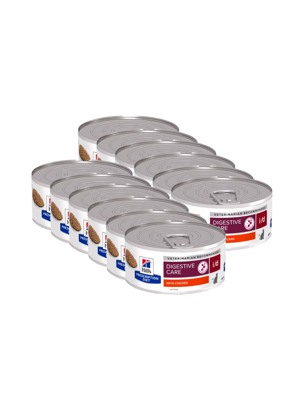 HILL'S PD Prescription Diet Feline i/d 12 x  156g - puszka