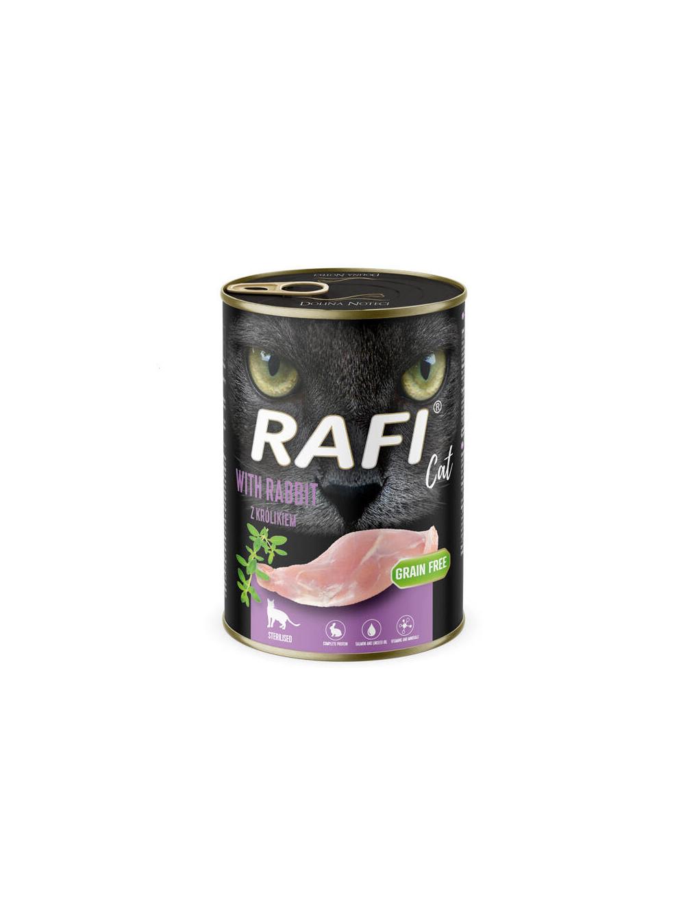 RAFI Cat Adult Sterilised Mix Smaków 18x400g