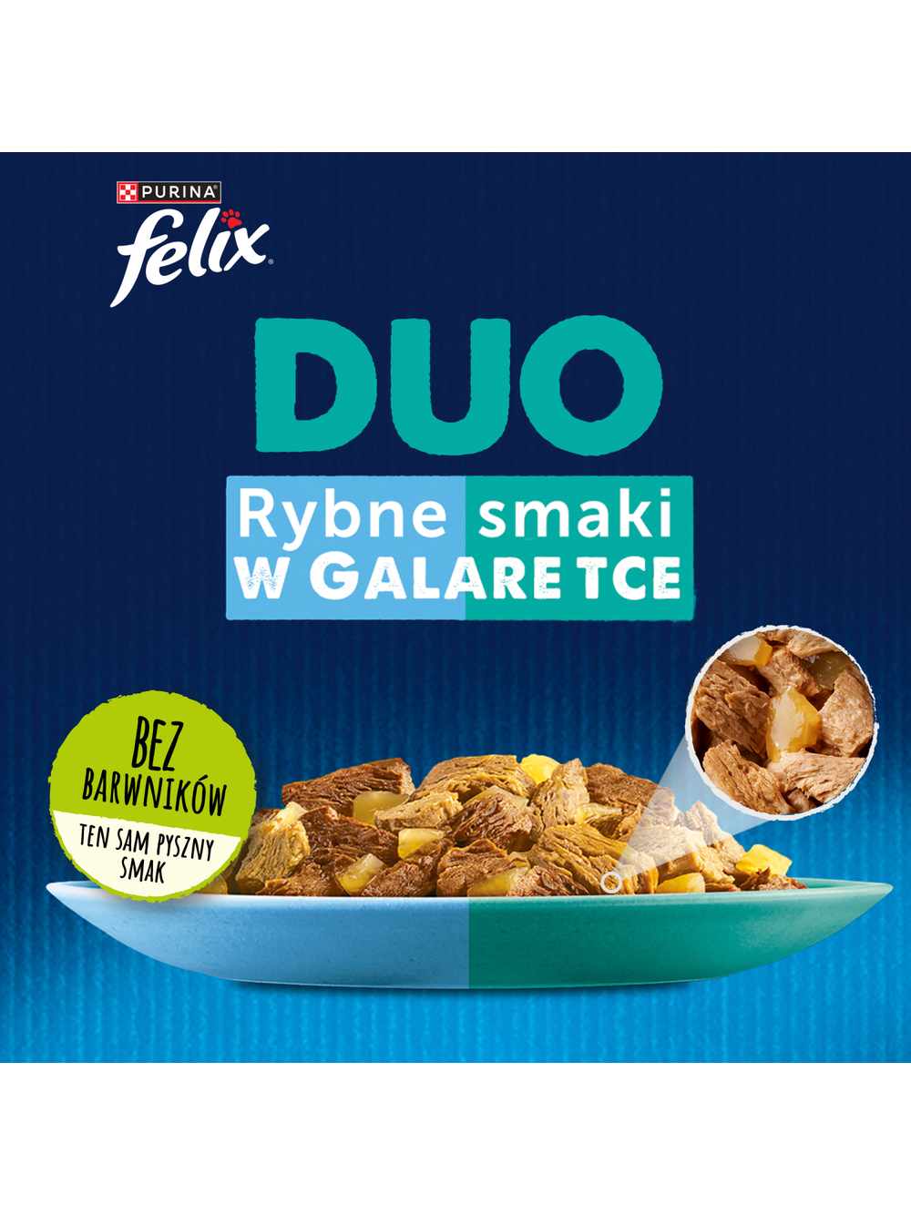 FELIX Duo Rybne Smaki w galaretce 4x85g