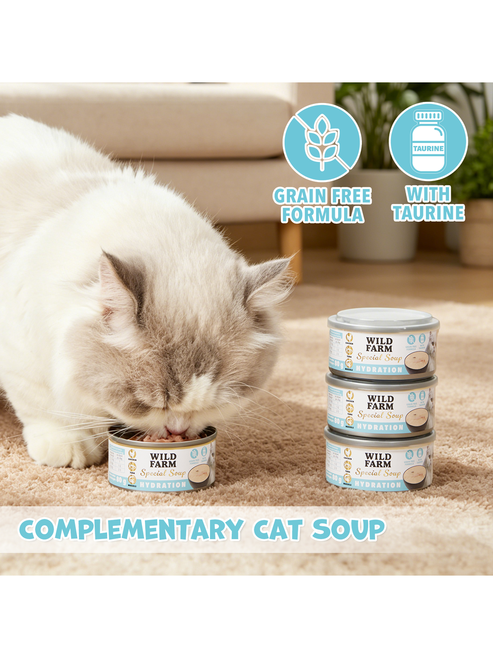 WILD FARM Special Soup 80g Hydration – aromatyczna zupka - wsparcie prawidłowego nawodnienia