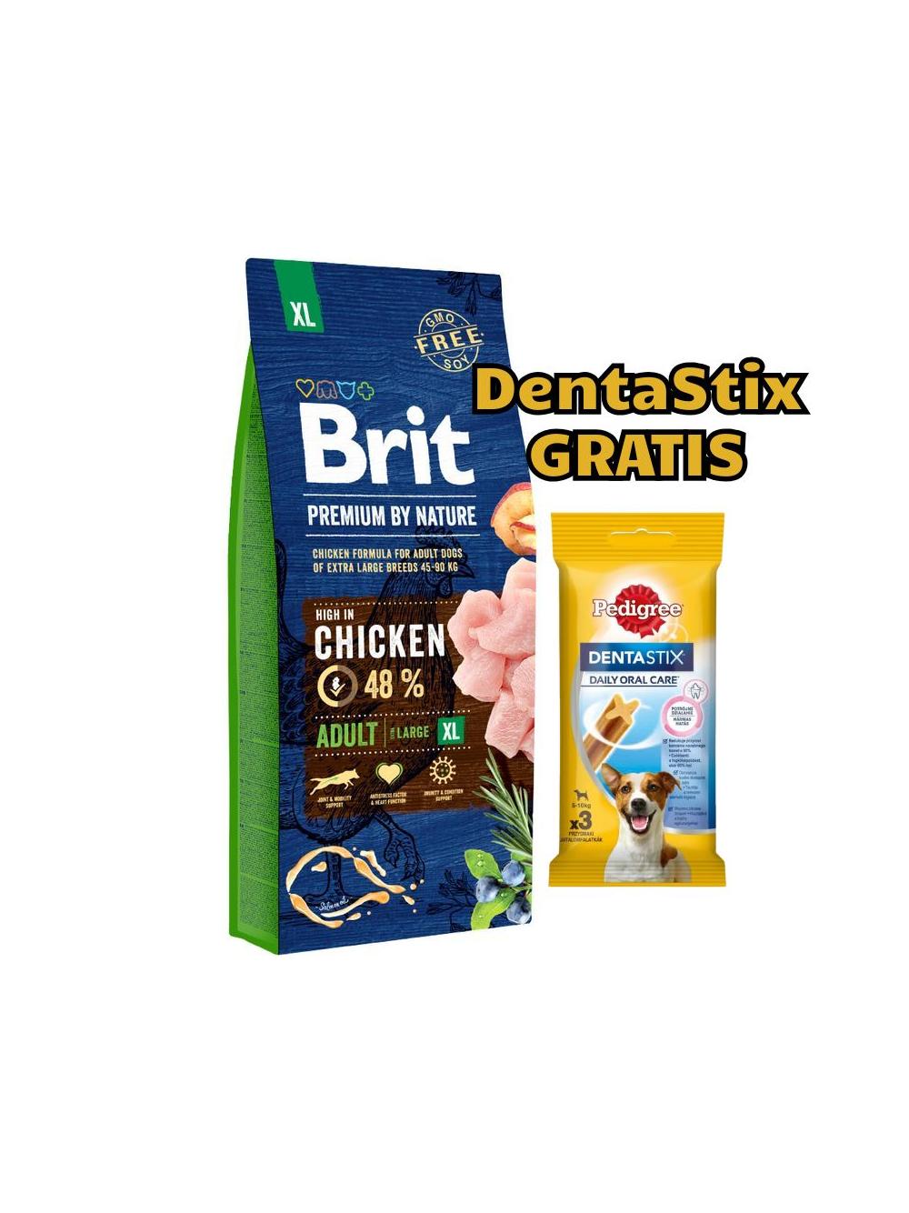 BRIT Premium By Nature Adult XL 15kg opakowanie uszkodzone (5788,5684,6001,5897,5900,6849,8846)!!