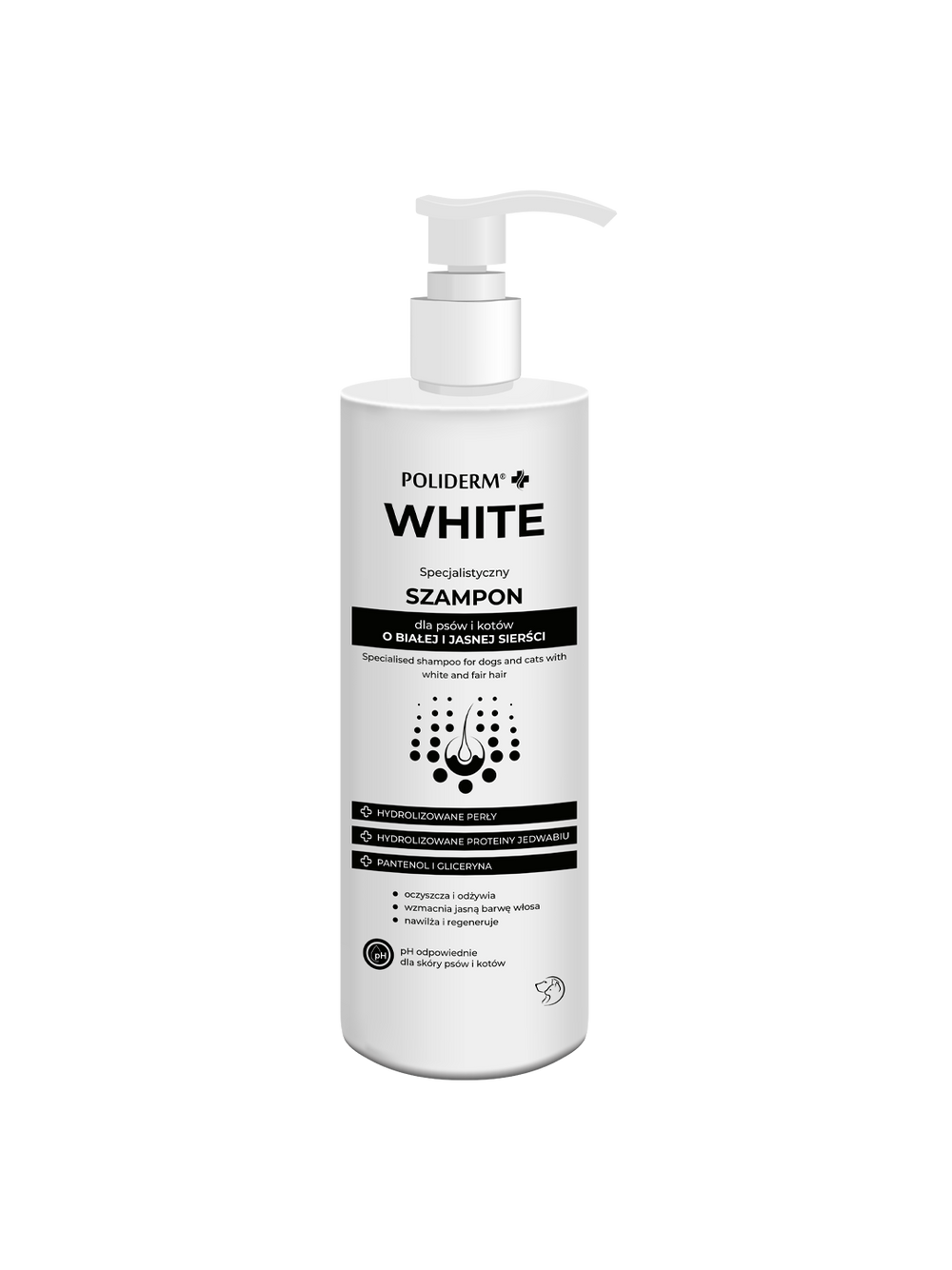 JM SANTE Poliderm® WHITE Szampon 250ml