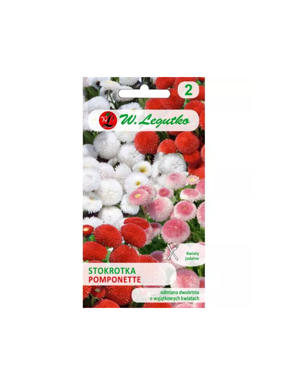 Stokrotka pospolita Pomponette - mieszanka