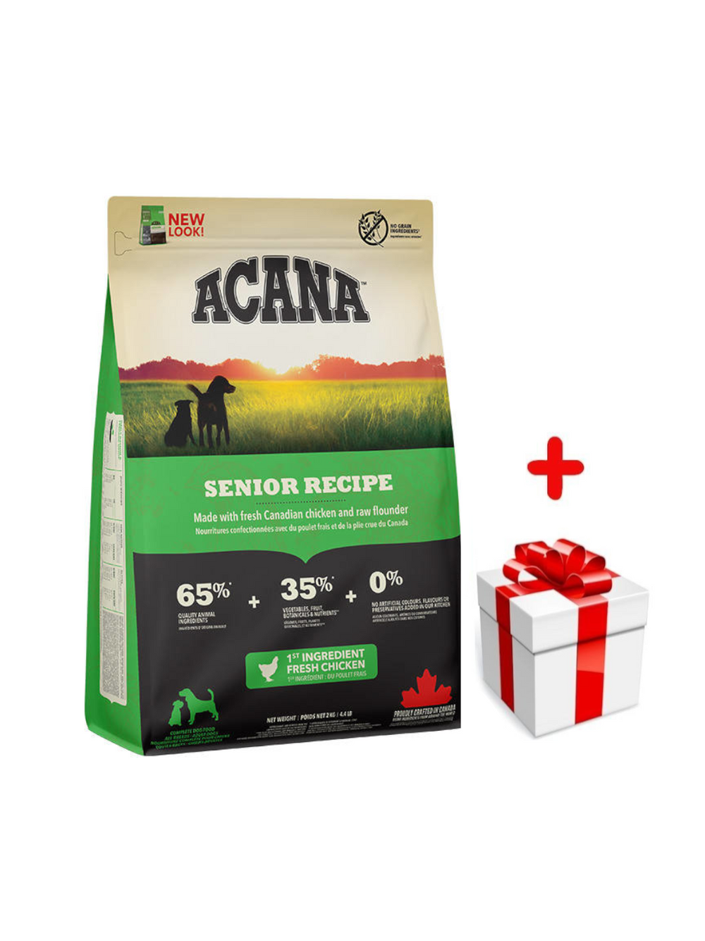 ACANA Senior Dog 2kg + niespodzianka dla psa GRATIS!