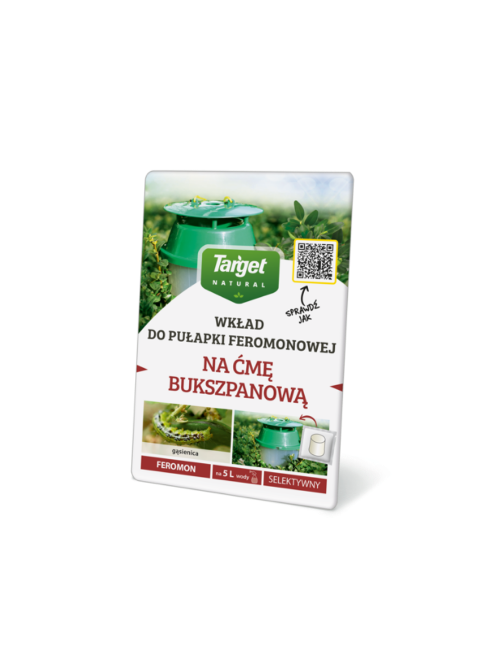 Wkład feromonowy do pułapki na ćmę bukszpanową