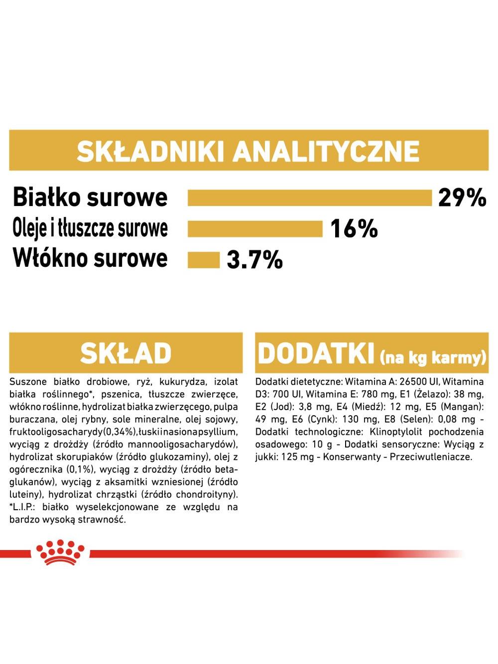 ROYAL CANIN Golden Retriever Puppy 12kg karma sucha dla szczeniąt do 15 miesiąca, rasy golden retriever/Opakowanie uszkodzone(9587)