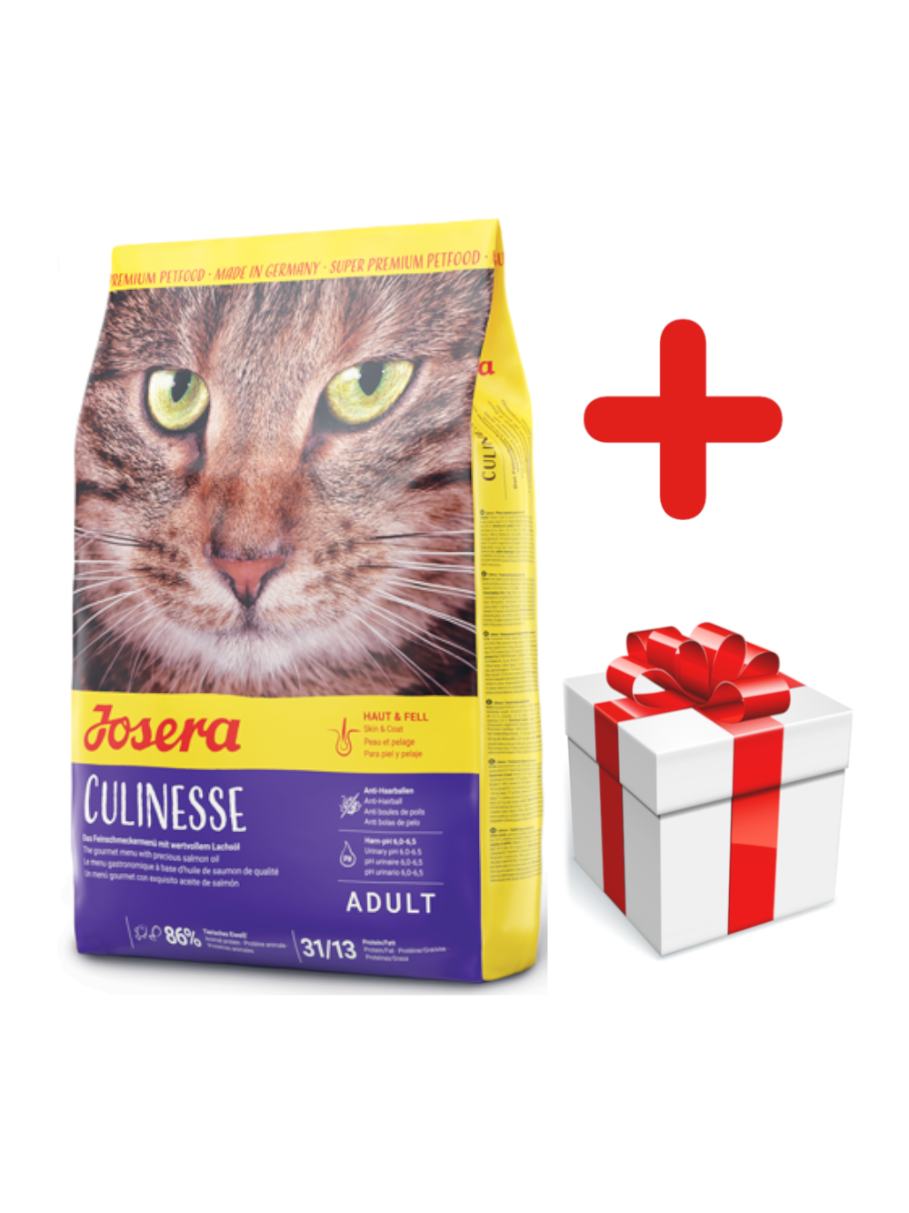 JOSERA Culinesse 10kg + niespodzianka dla kota GRATIS!