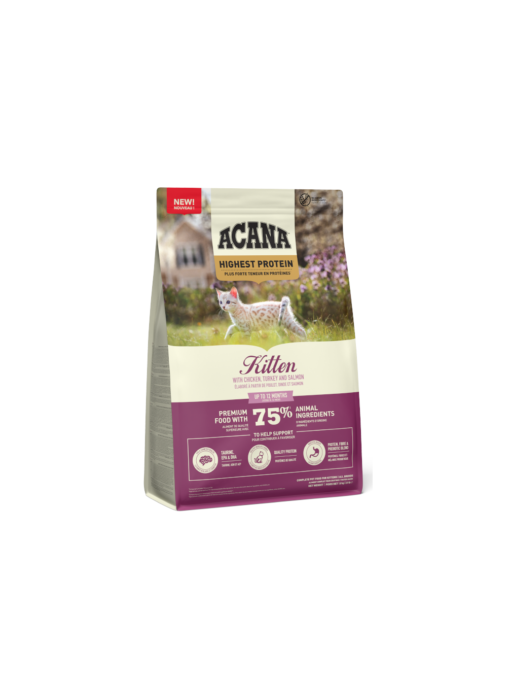 ACANA Kitten 1,8kg+ niespodzianka dla kota GRATIS!