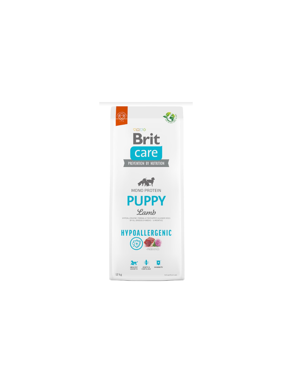 BRIT CARE Hypoallergenic Puppy Lamb 12kg/ opakowanie uszkodzone (8732)!!!