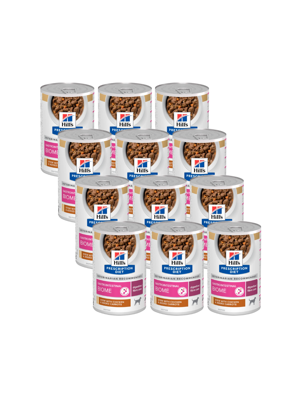 Hill's Prescription Diet Gastrointestinal Biome z kurczakiem 12x354g