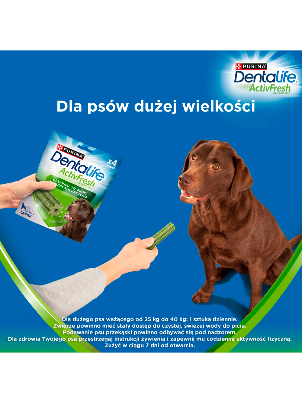 Purina Dentalife Activefresh Large 142g