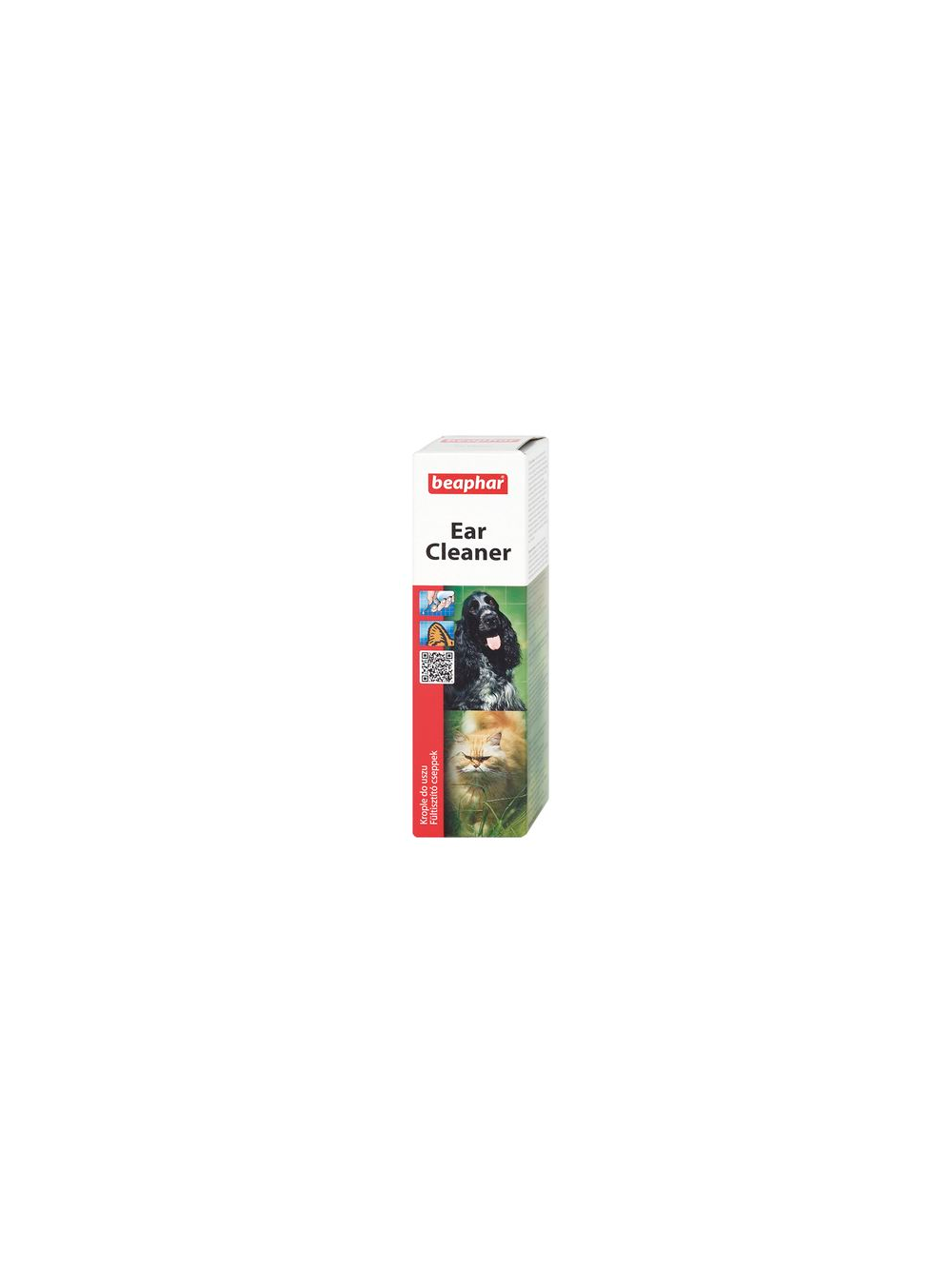 Beaphar EARCLEANER 50ML - krople do pielęgnacji uszu dla psów i kotów