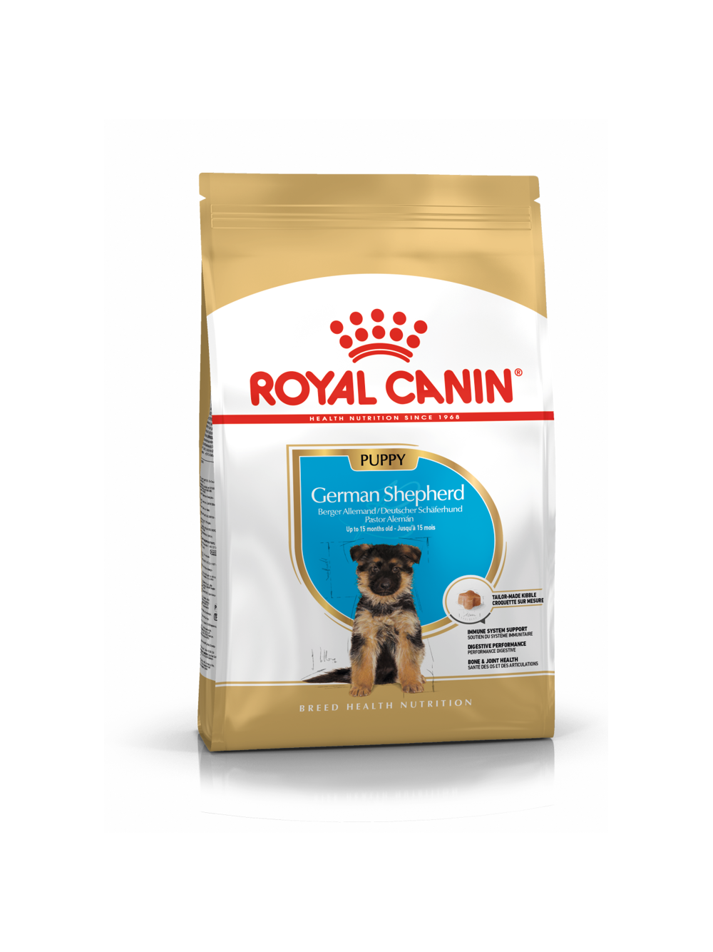 ROYAL CANIN German Shepherd Puppy 12kg karma sucha dla szczeniąt do 15 miesiąca, rasy owczarek niemiecki  + niespodzianka dla psa GRATIS!