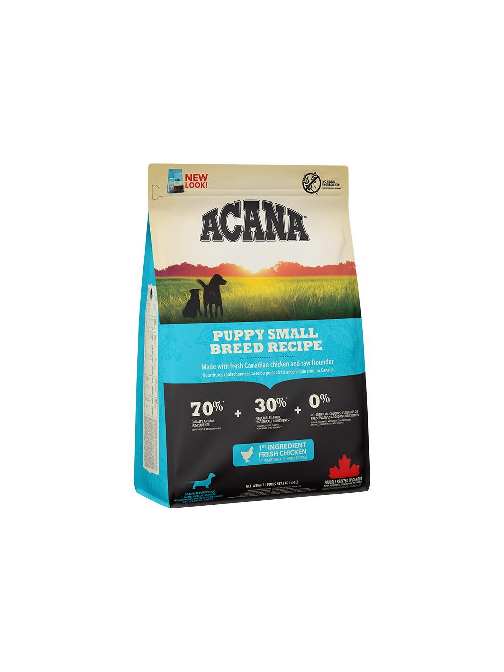 ACANA Puppy Small Breed 2kg + niespodzianka dla psa GRATIS!