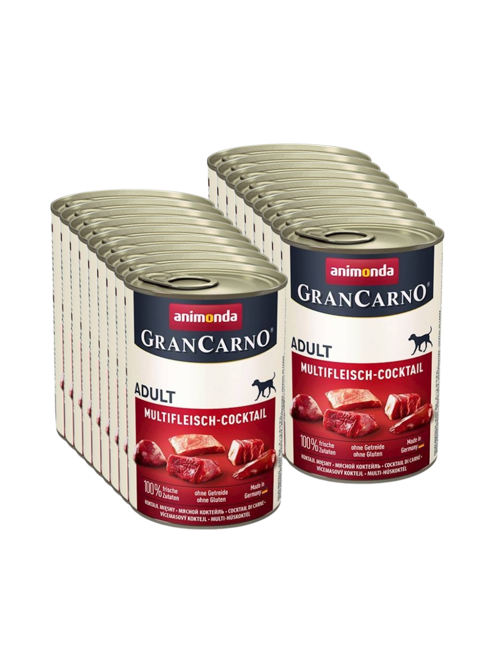 ANIMONDA GranCarno Adult Dog smak: Koktajl mięsny 18x400g