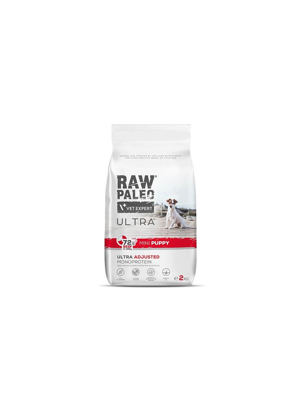 Vetexpert Raw Paleo Ultra Beef Puppy Mini 8kg