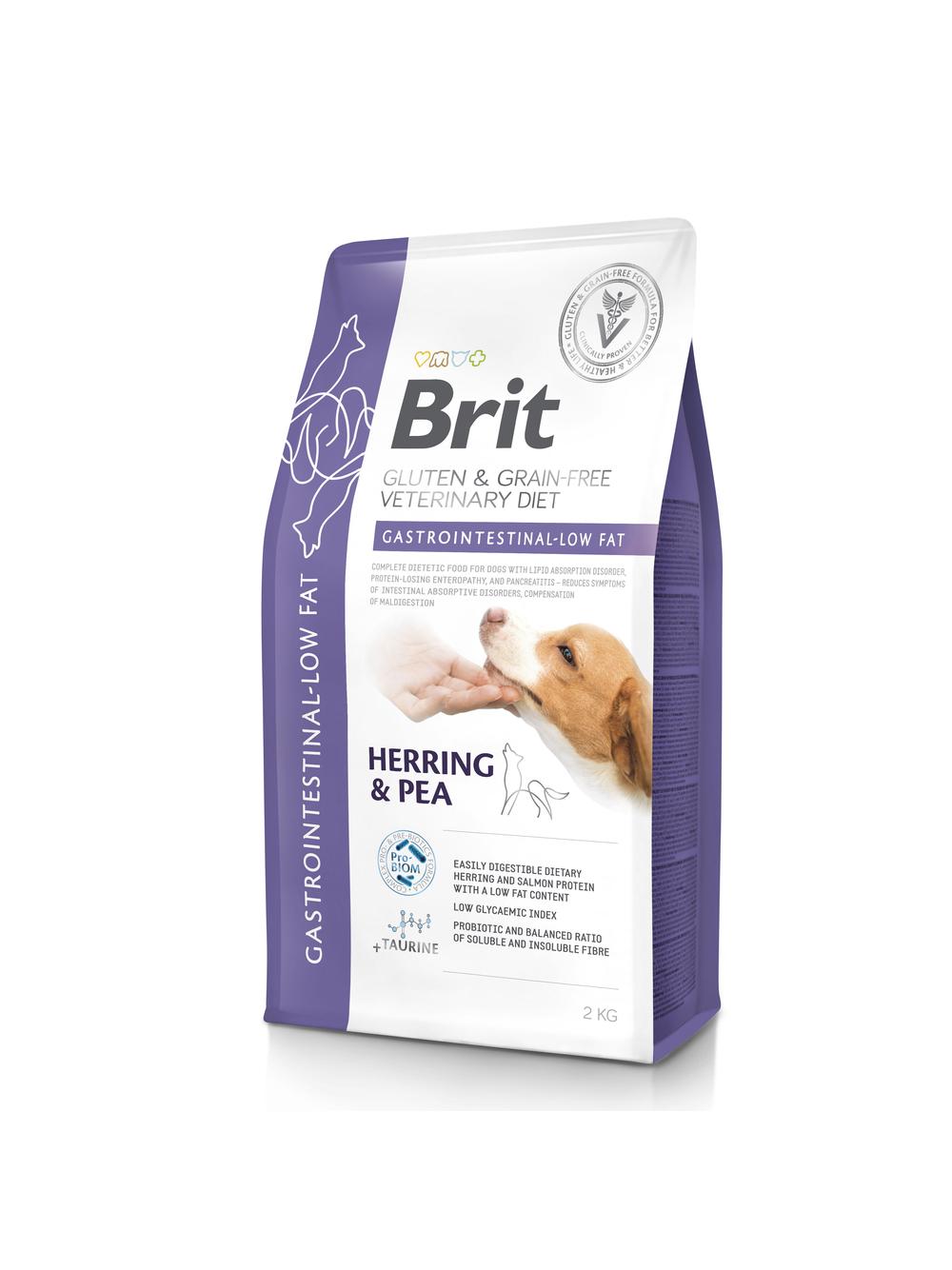 BRIT GF Veterinary Diets dog Gastrointestinal-Low Fat 2kg