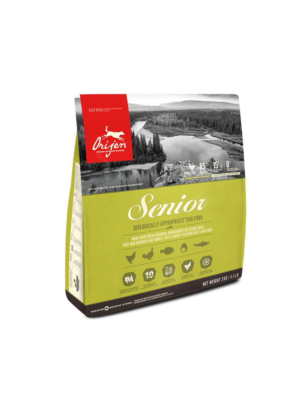 ORIJEN Dog Senior 2kg + niespodzianka dla psa GRATIS!