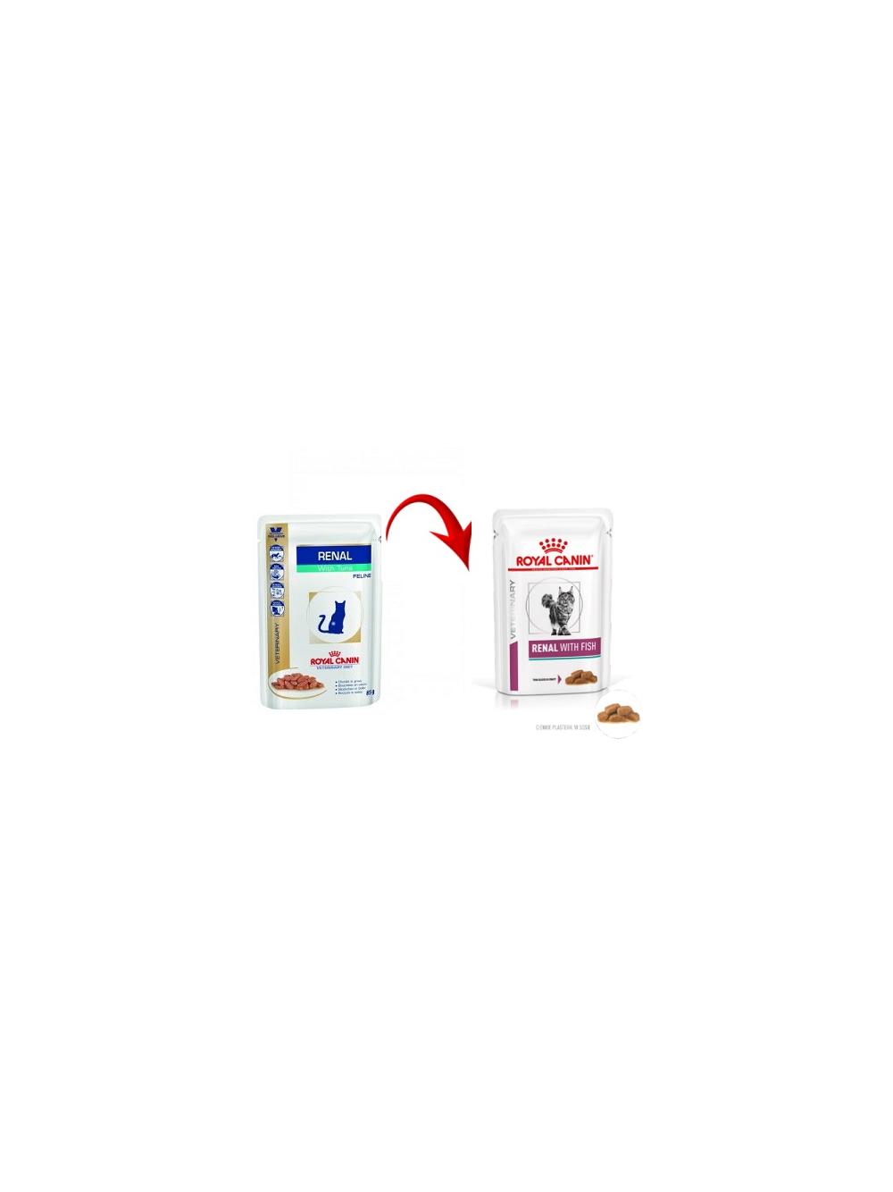 ROYAL CANIN Renal with Fish 2x(12x85g) saszetka