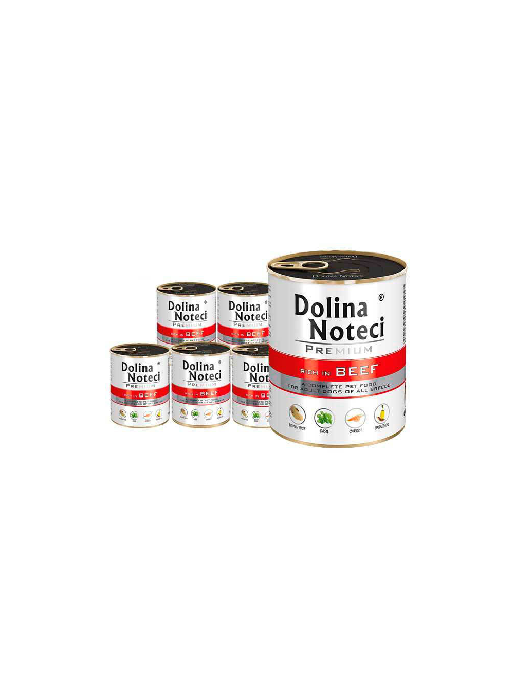 Dolina Noteci PREMIUM bogata w wołowinę 24x800g