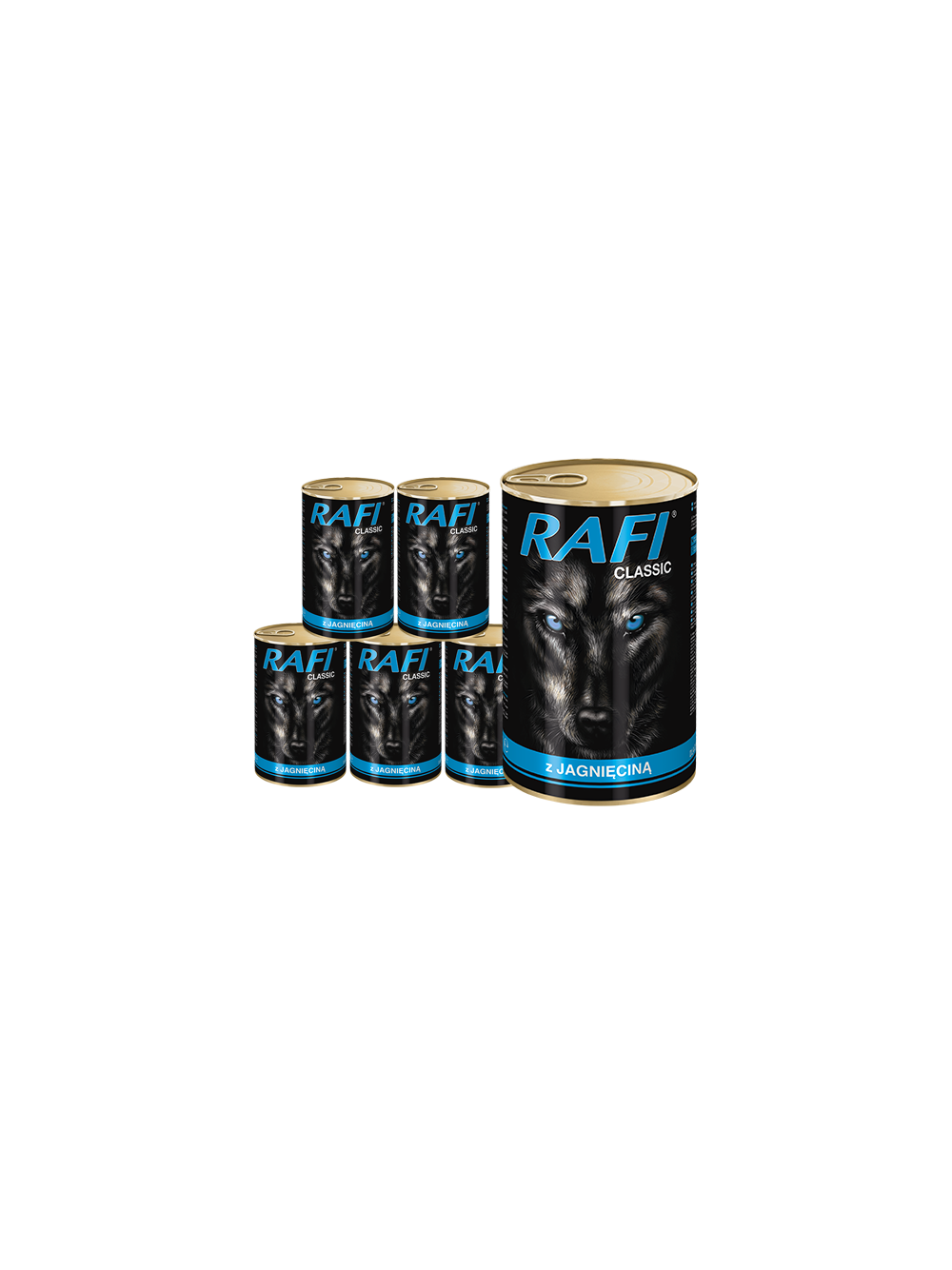 Rafi Classic z Jagnięciną w Sosie 6x1240g
