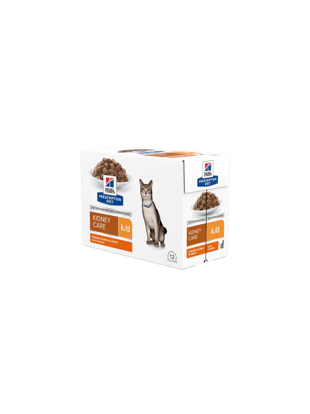 HILL'S PD Prescription Diet Feline k/d Kurczak 85g - saszetka