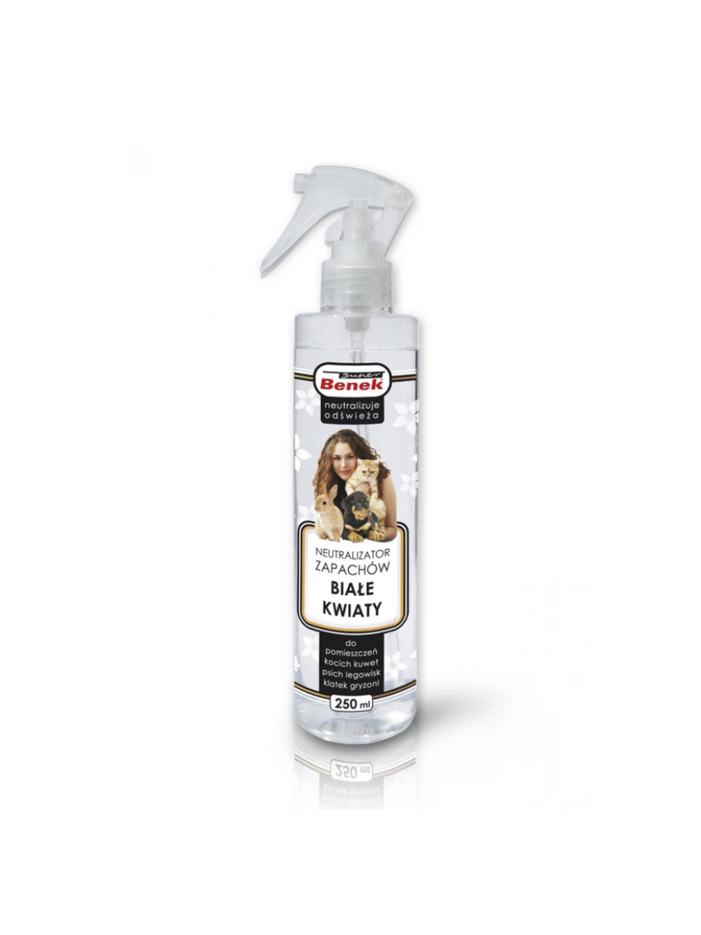 Super Benek Neutralizator Białe Kwiaty Spray 250 ml