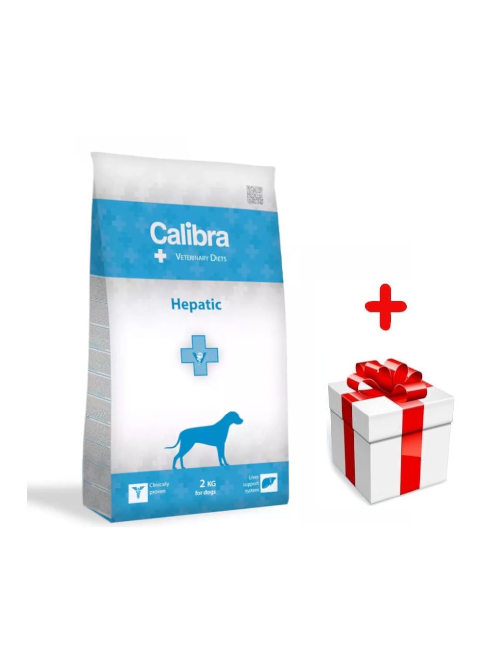 Calibra Veterinary Diets Dog Hepatic 2kg + Niespodzianka dla psa GRATIS