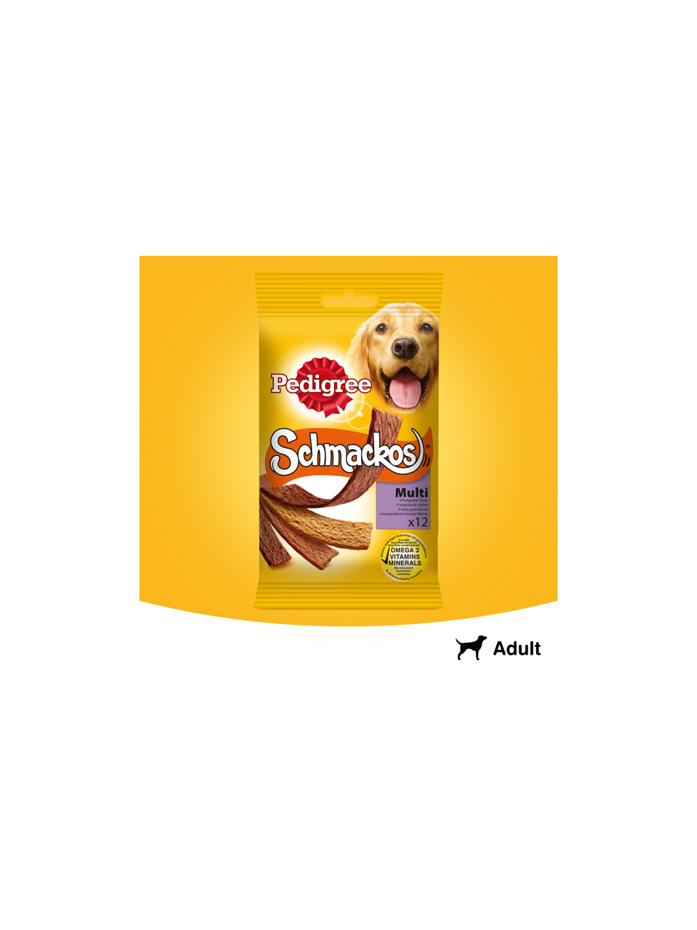 PEDIGREE Schmackos 86g - przysmak dla psów z wołowiną