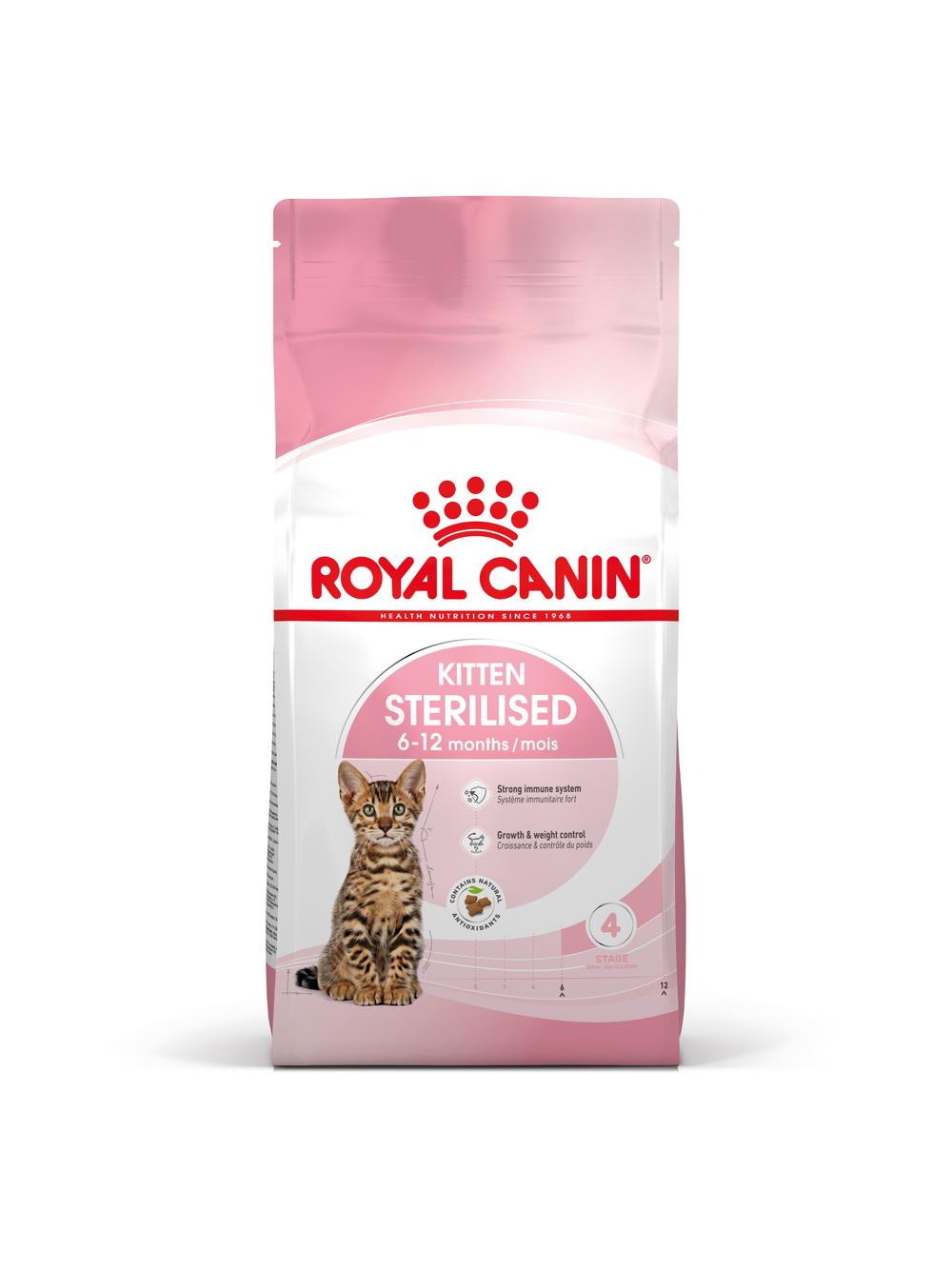 ROYAL CANIN  Kitten Sterilised 2kg + niespodzianka dla kota GRATIS!