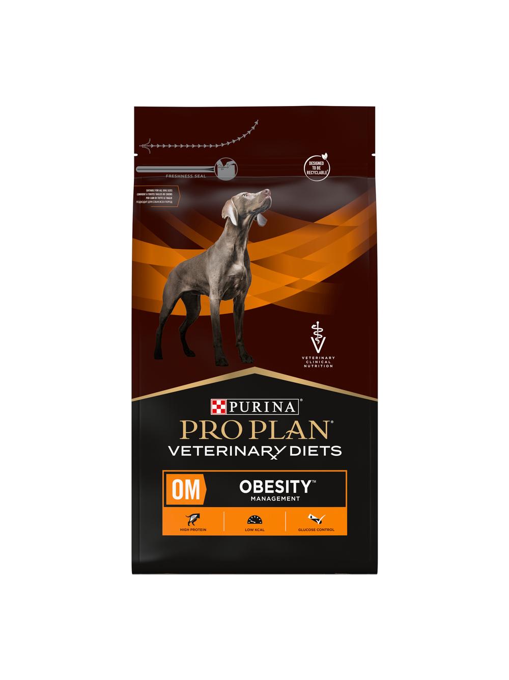 PRO PLAN Veterinary Diets OM Obesity Management Karma sucha dla psa 3kg