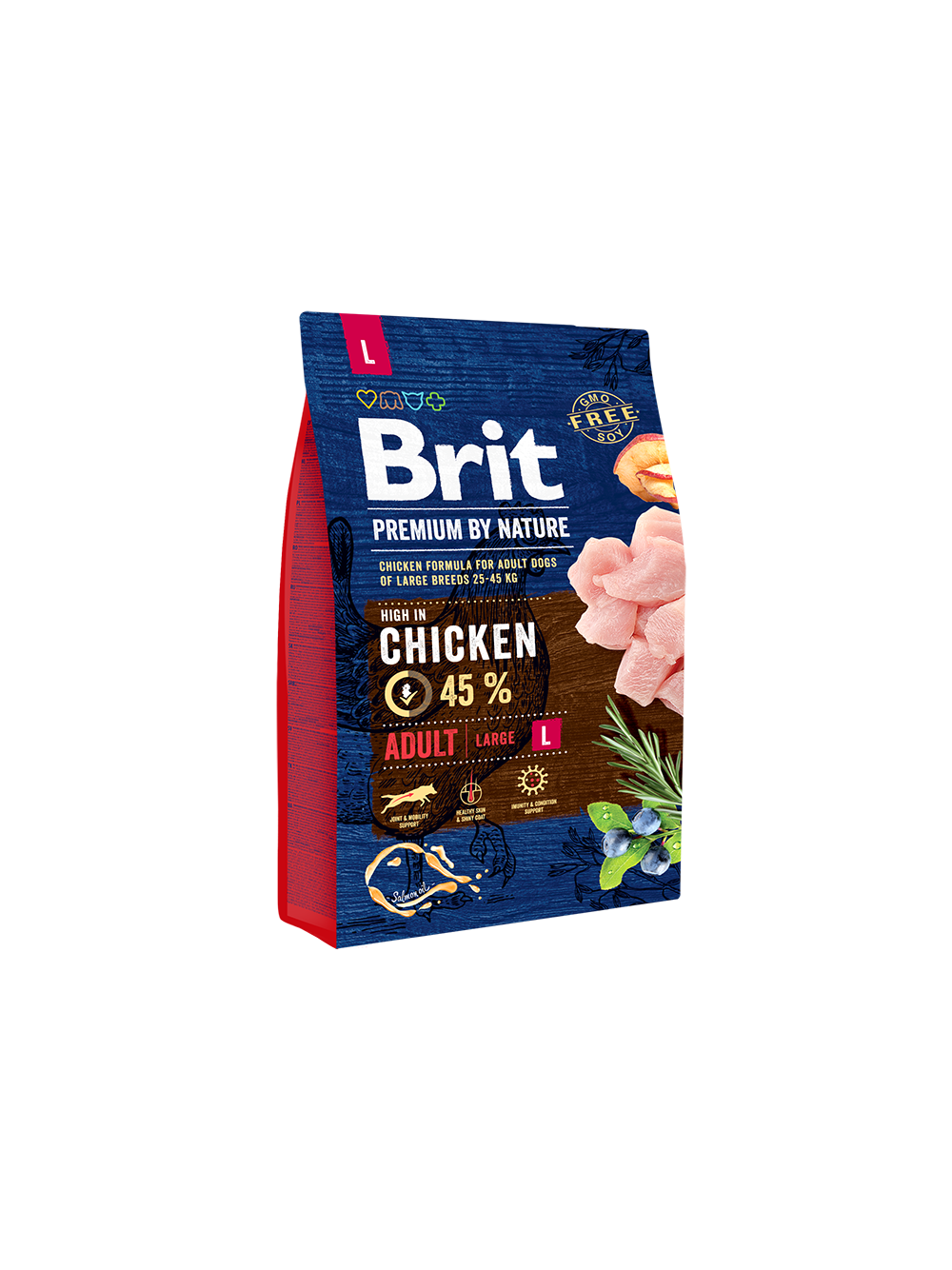BRIT Premium By Nature Adult L 3kg + niespodzianka dla psa GRATIS!