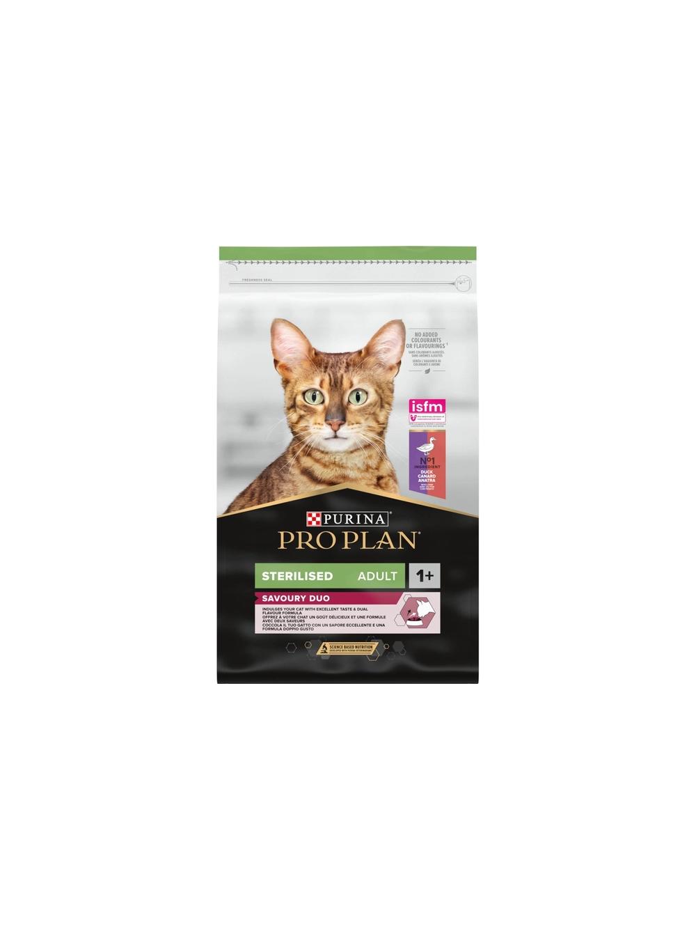 PURINA Pro Plan Cat Sterilised Duck & Liver 10kg