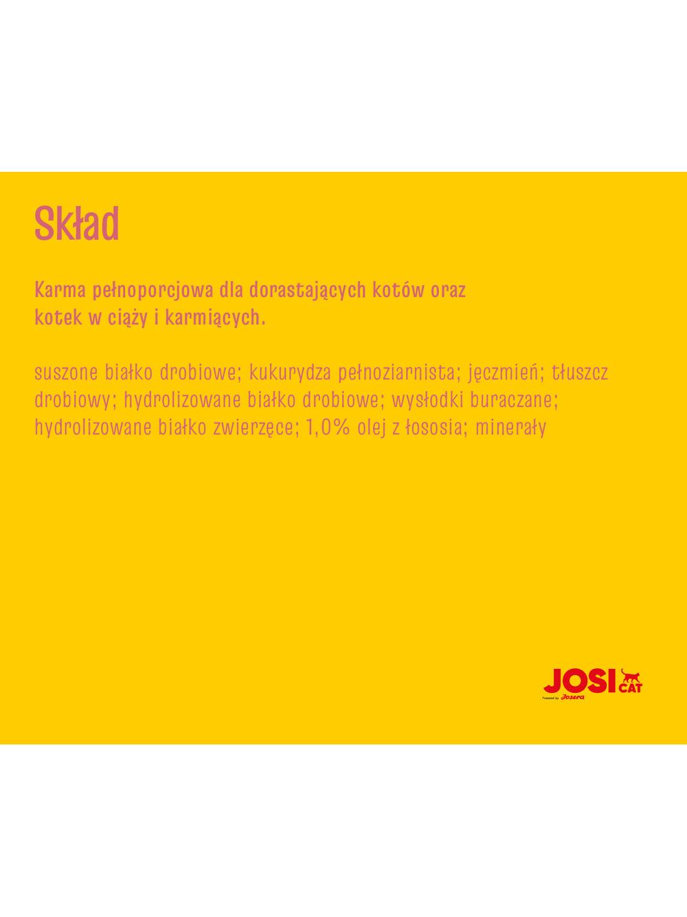 JOSERA JosiCat Kitten 10kg + NIESPODZIANKA DLA KOTA GRATIS!