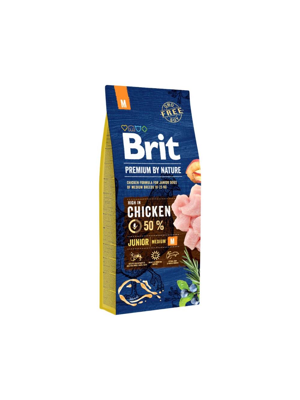 BRIT Premium By Nature Junior M 15kg