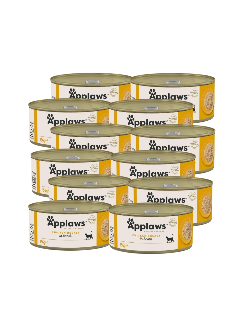 Applaws Cat Pierś z Kurczaka 12x156g PUSZKA