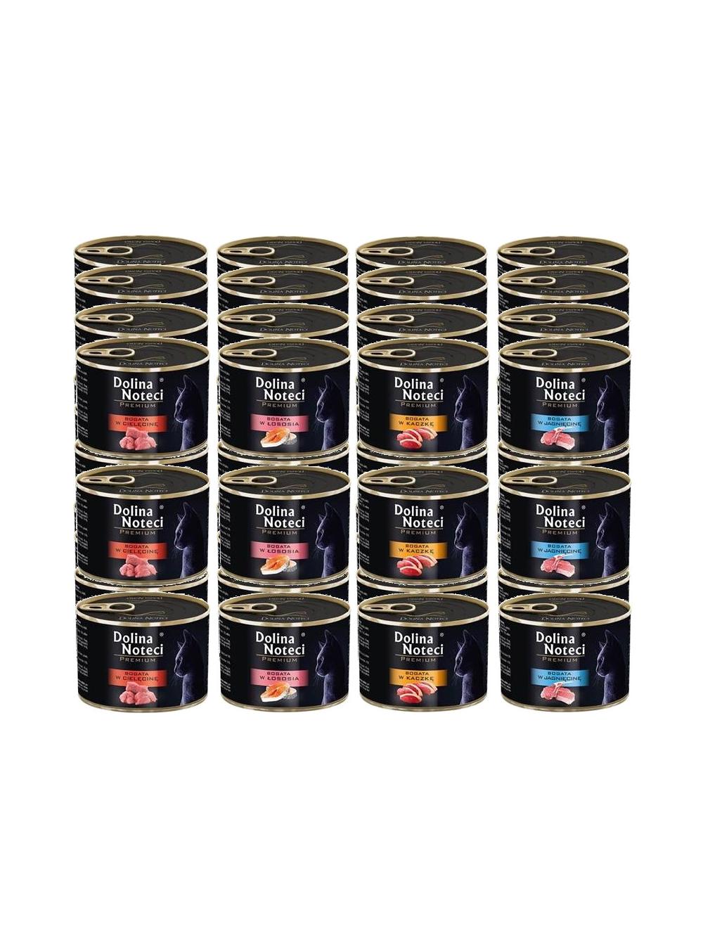 Dolina Noteci Premium dla kota Mix Smaków 48x185g