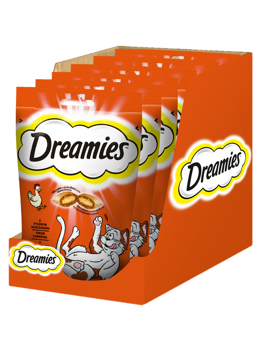 DREAMIES 6x60g - przysmak dla kota Mix Smaków