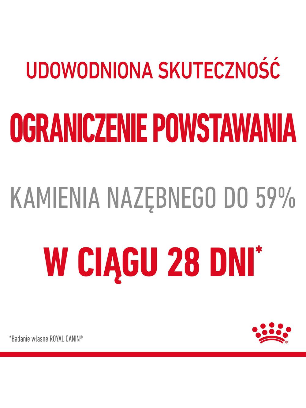 ROYAL CANIN  Dental Care 8kg karma sucha dla kotów dorosłych, redukująca odkładanie kamienia nazębnego / Opakowanie uszkodzone (8744) !!!
