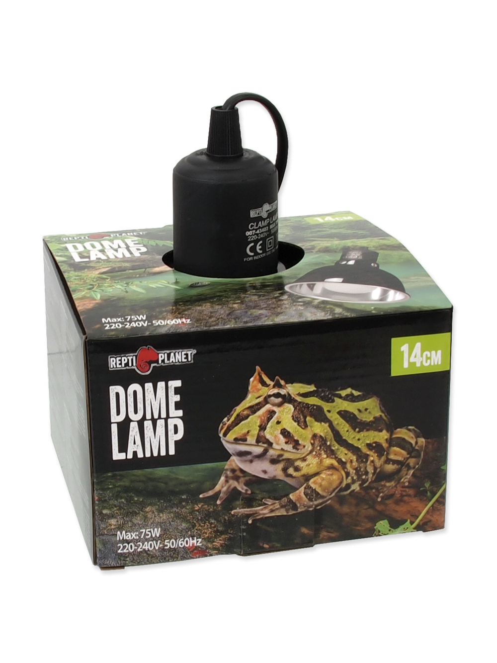 REPTI PLANET  oprawka z kloszem 14cm E27 do terrarium