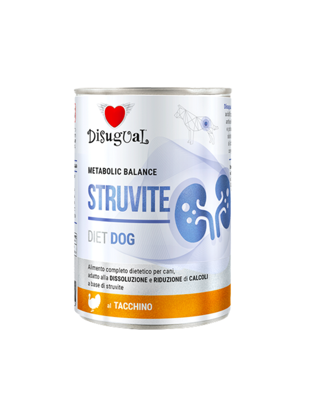 Disugual Karma mokra dla psa Weterynaryjna STRUVITE Indyk (dorosły) 400g