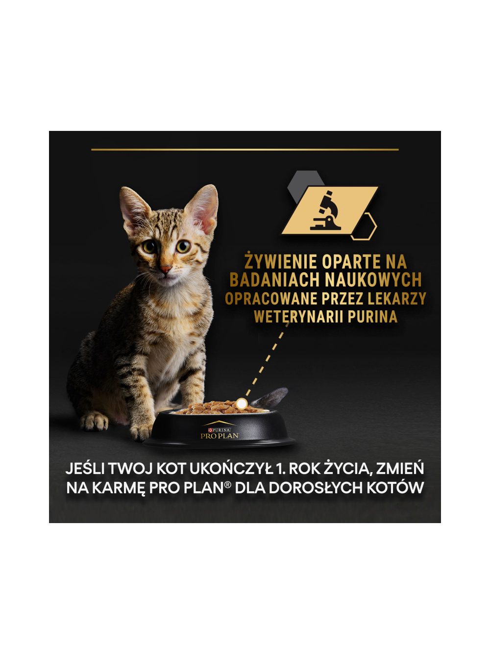 PRO PLAN Kitten Mus z Kurczakiem Mokra karma dla kociąt 24x85g